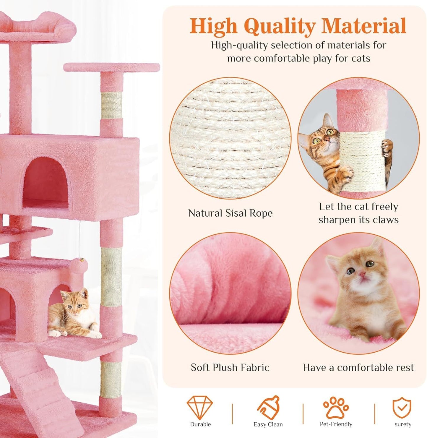 Luxury Cat Tower Playhouse