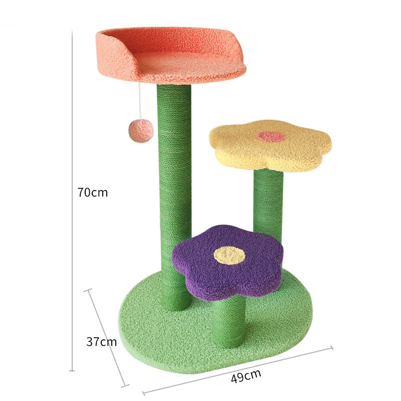 Wear-Resistant Cat Climbing Tree