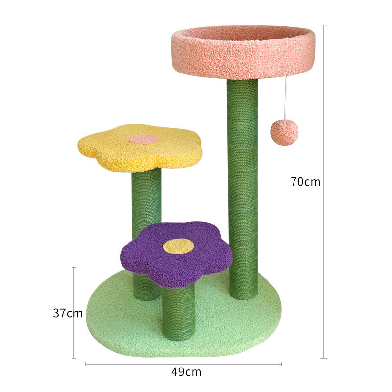 Wear-Resistant Cat Climbing Tree