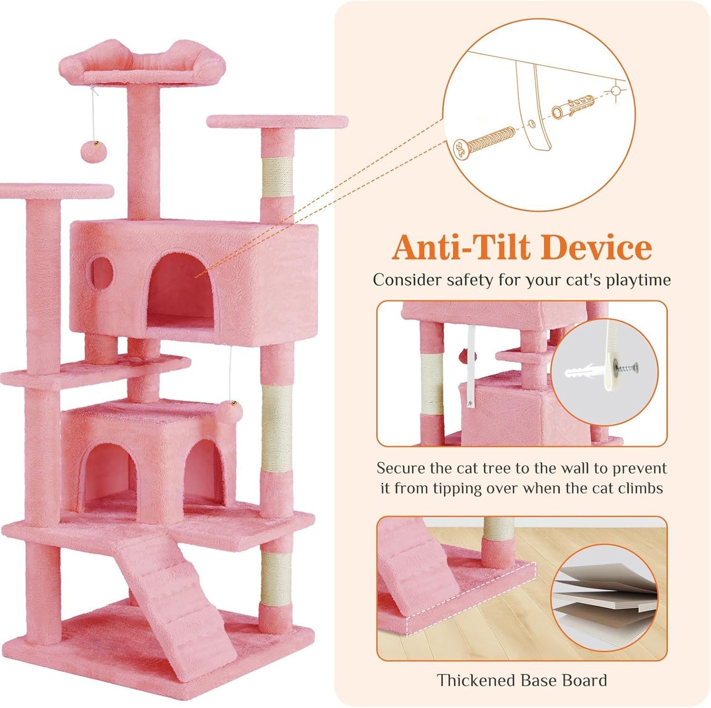 Luxury Cat Tower Playhouse