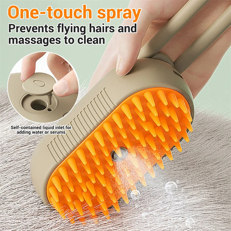 Steam Grooming Brush Pro
