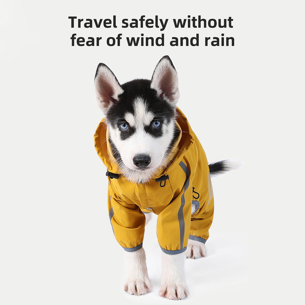 Hooded Waterproof Dog Coat
