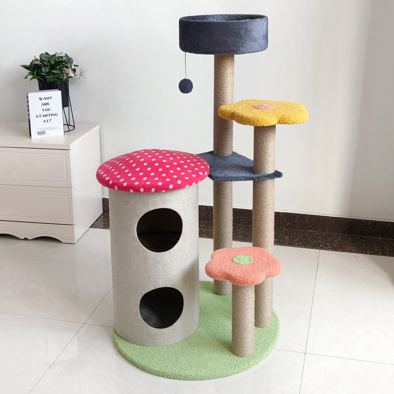 Wear-Resistant Cat Climbing Tree