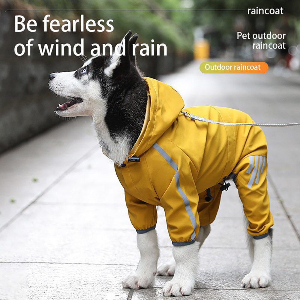 Hooded Waterproof Dog Coat