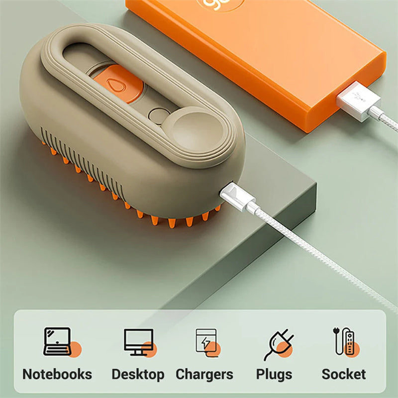 Steam Grooming Brush Pro