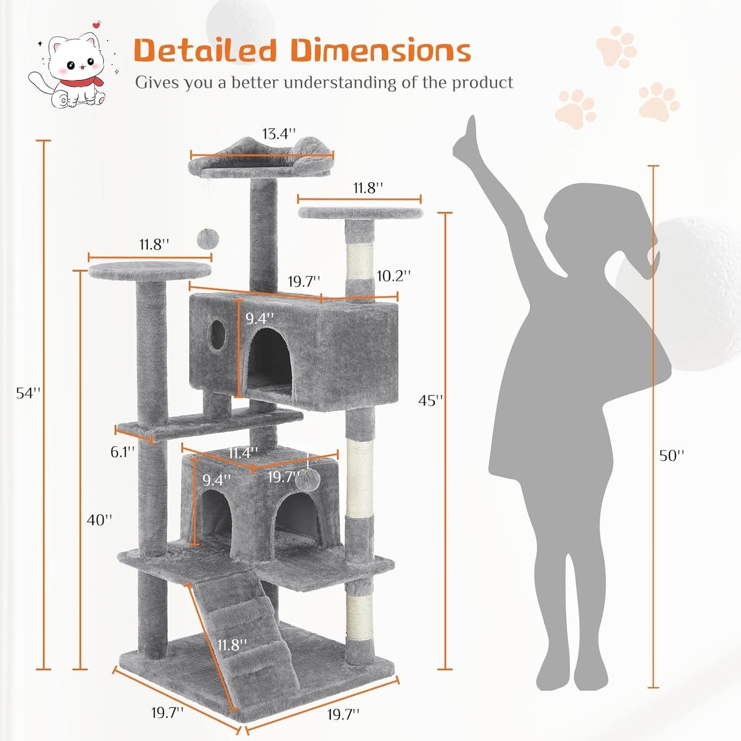 Luxury Cat Tower Playhouse