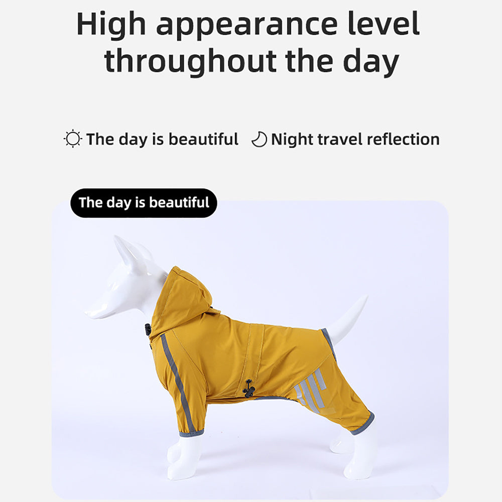 Hooded Waterproof Dog Coat