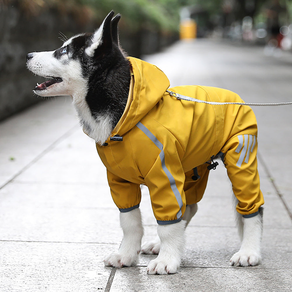 Hooded Waterproof Dog Coat