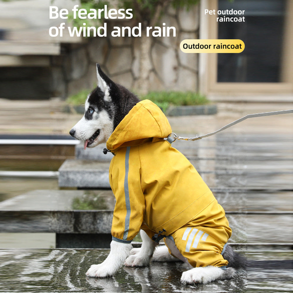 Hooded Waterproof Dog Coat