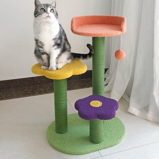 Wear-Resistant Cat Climbing Tree